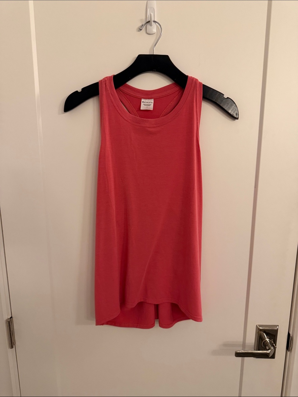 Athleta Pink Scoop-Neck Tank
